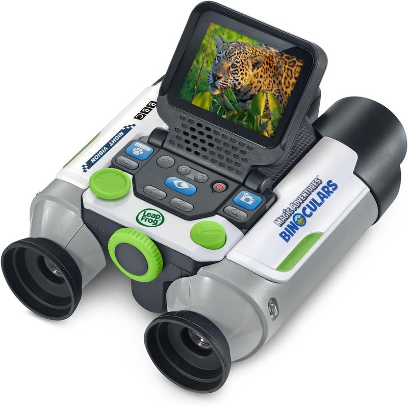 LeapFrog Magic Adventures Binoculars with Screen Capture, Night Vision for Kids Ages 4 and up - Image 1
